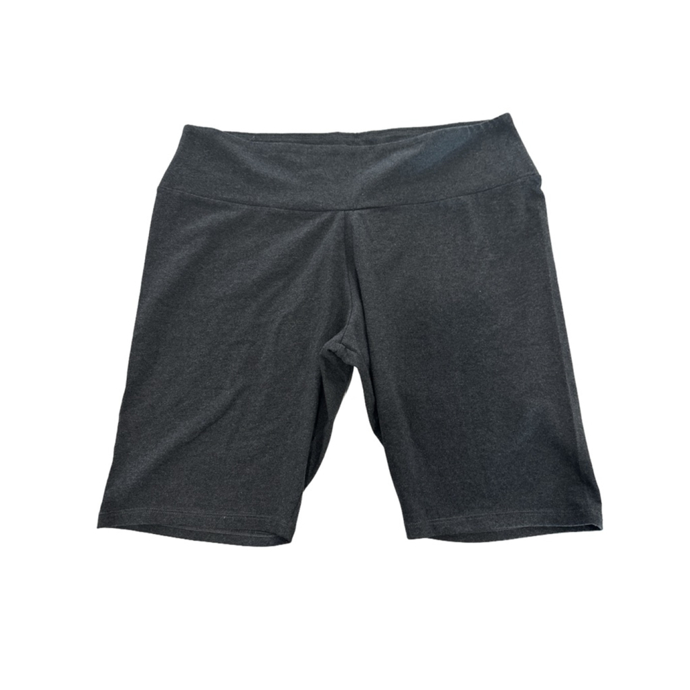 Women's Ambiance Bike Shorts Size 3X Gray - Picture 2 of 3